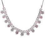 Lunar Cross | Noire | Premium CZ Crystal Necklace Set