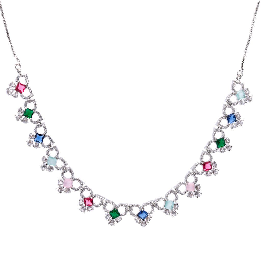 Willowfire | Premium CZ Crystal Necklace Set