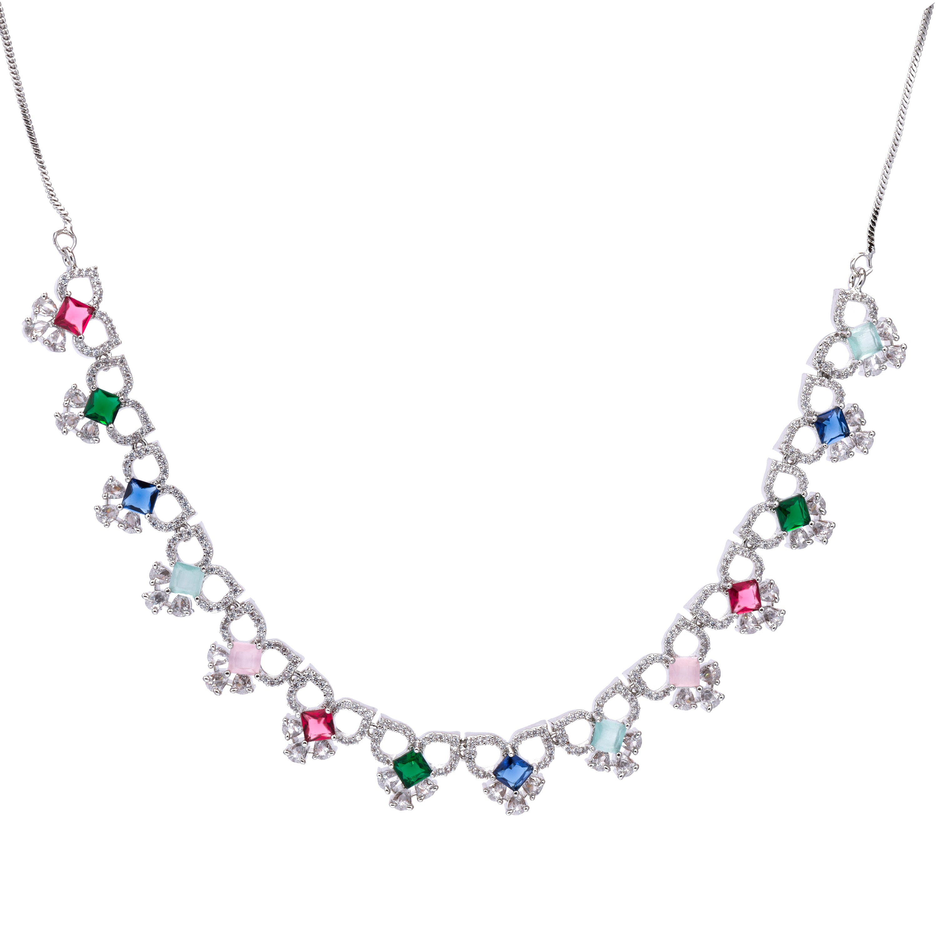 Willowfire | Premium CZ Crystal Necklace Set