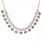 Emerald Age Drop | Premium CZ Crystal Necklace Set