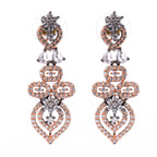 Black Gold Charmer | Premium CZ Crystal Necklace Set