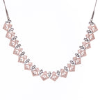Triopus Blackgold | Premium CZ Crystal Necklace Set