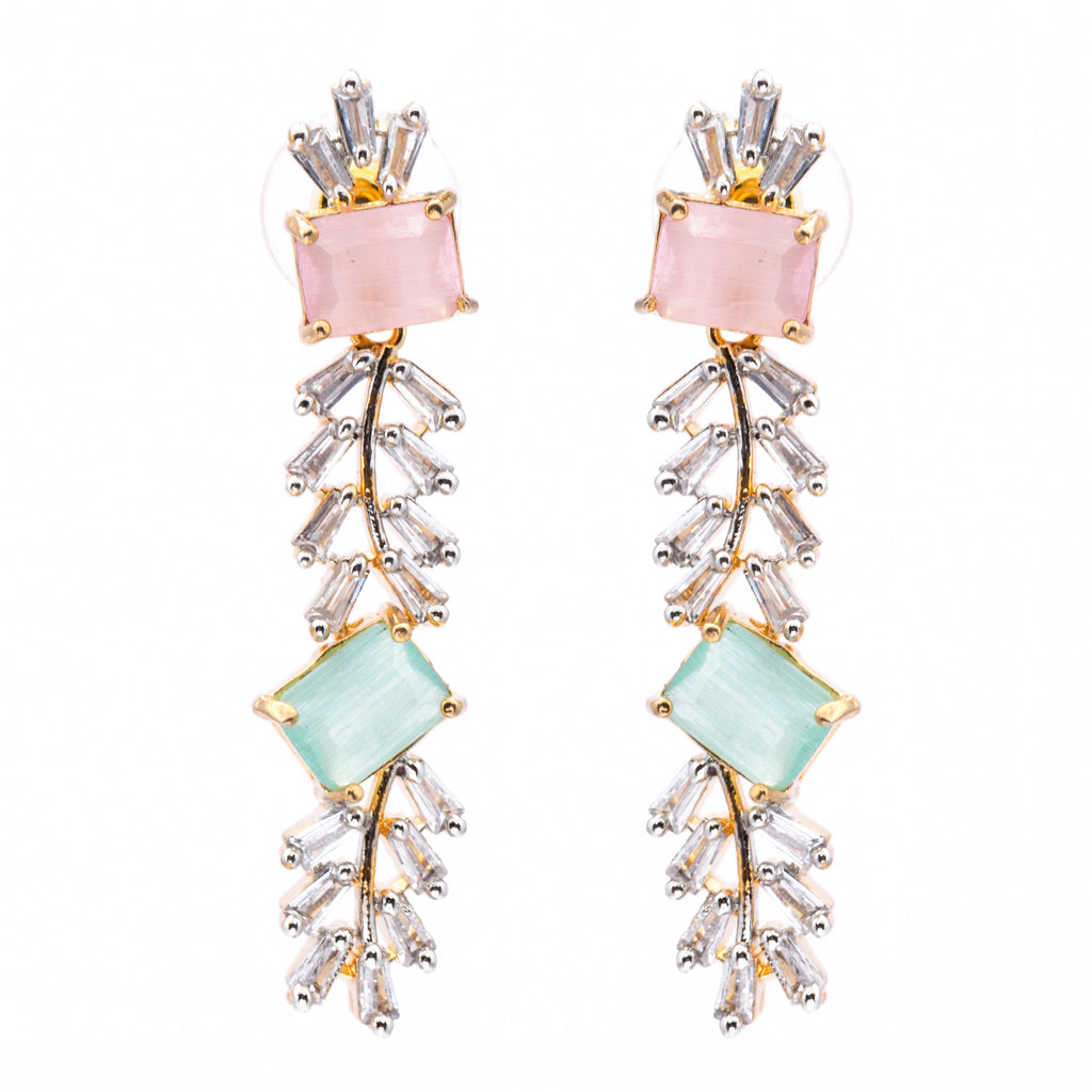 Venusian Rose | Premium CZ Crystal Necklace Set