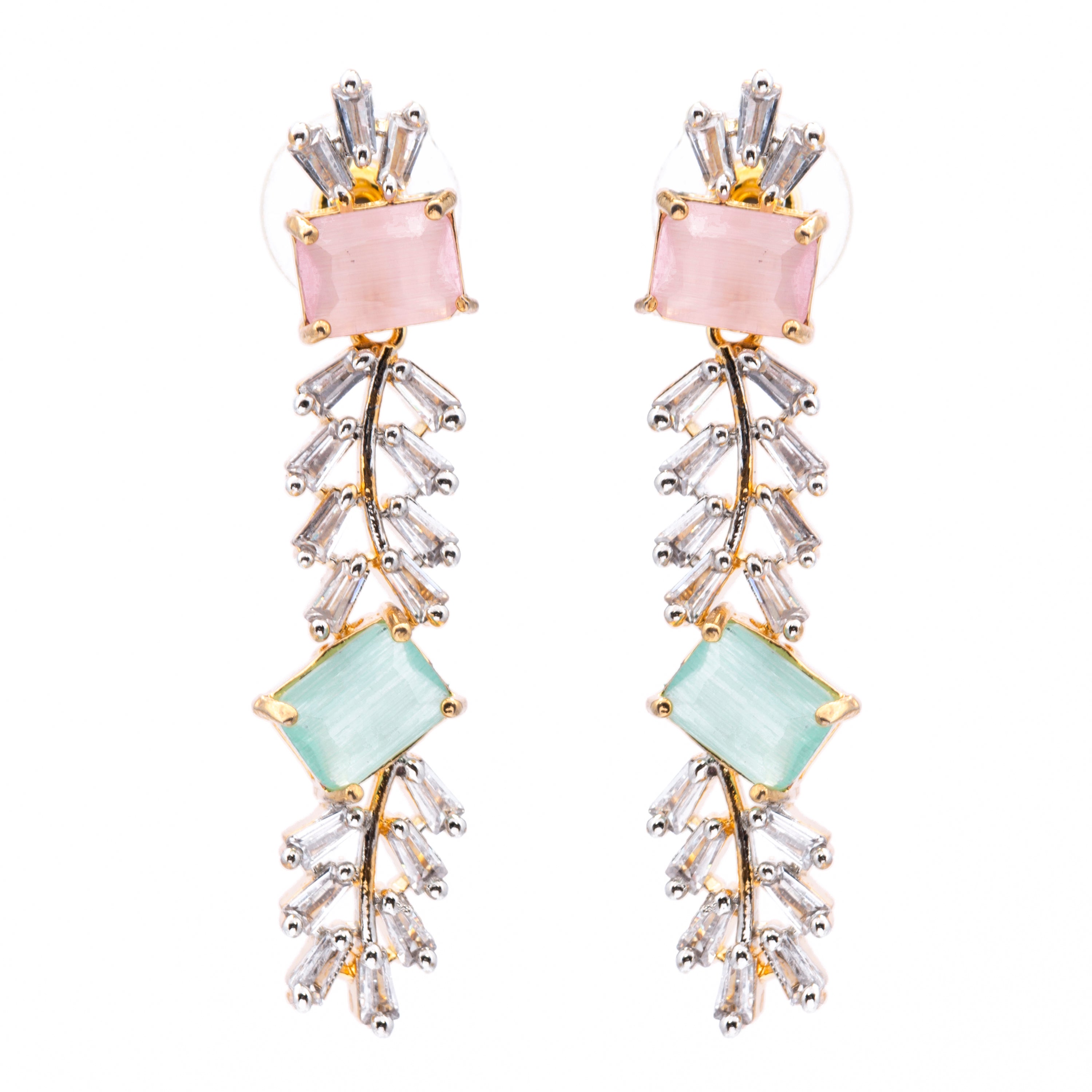 Venusian Rose | Premium CZ Crystal Necklace Set