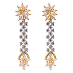 Lustrous Lily | Premium CZ Crystal Necklace Set