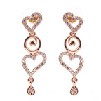 Rosy Mirage | Premium CZ Crystal Necklace Set