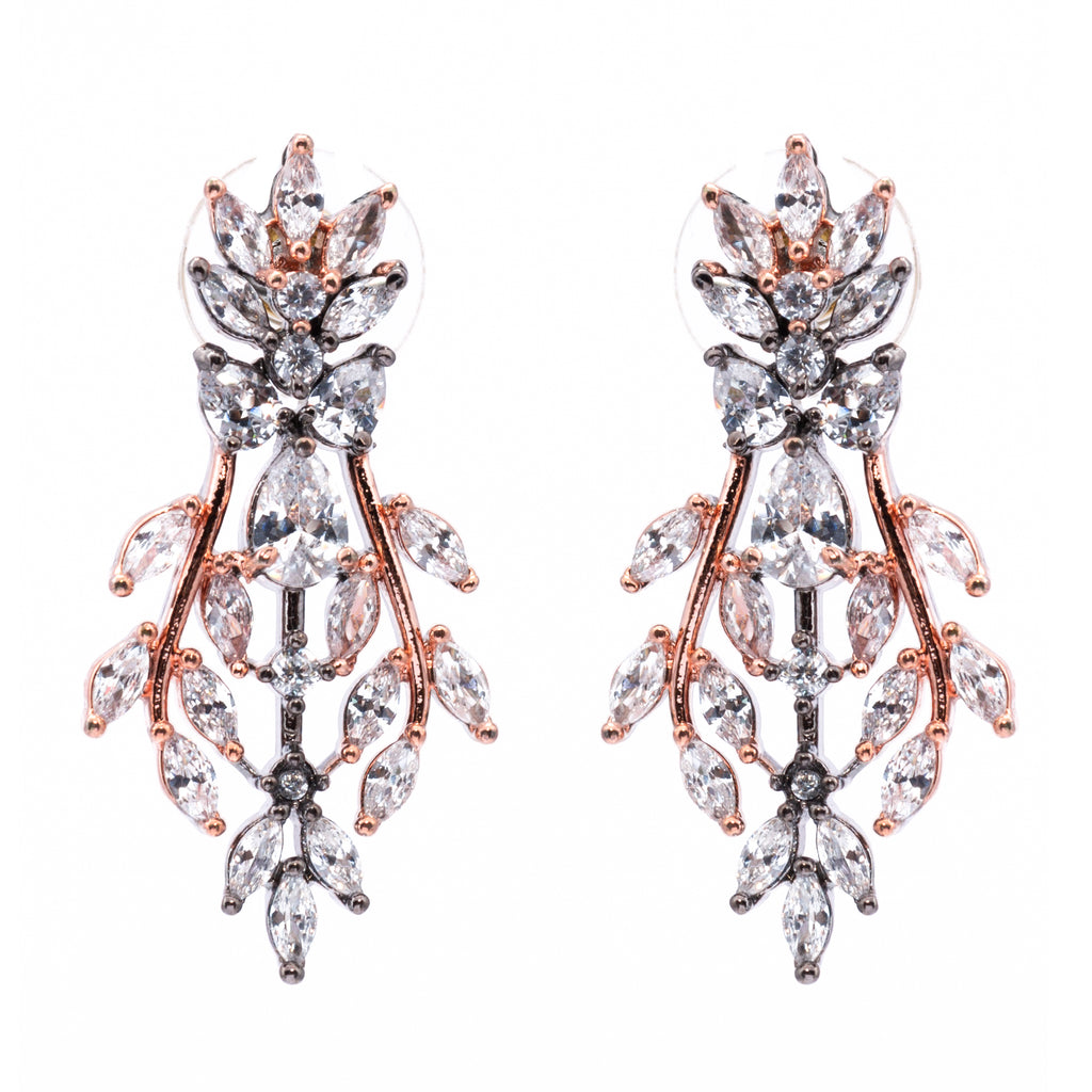 Solace Garland | Premium CZ Crystal Necklace Set