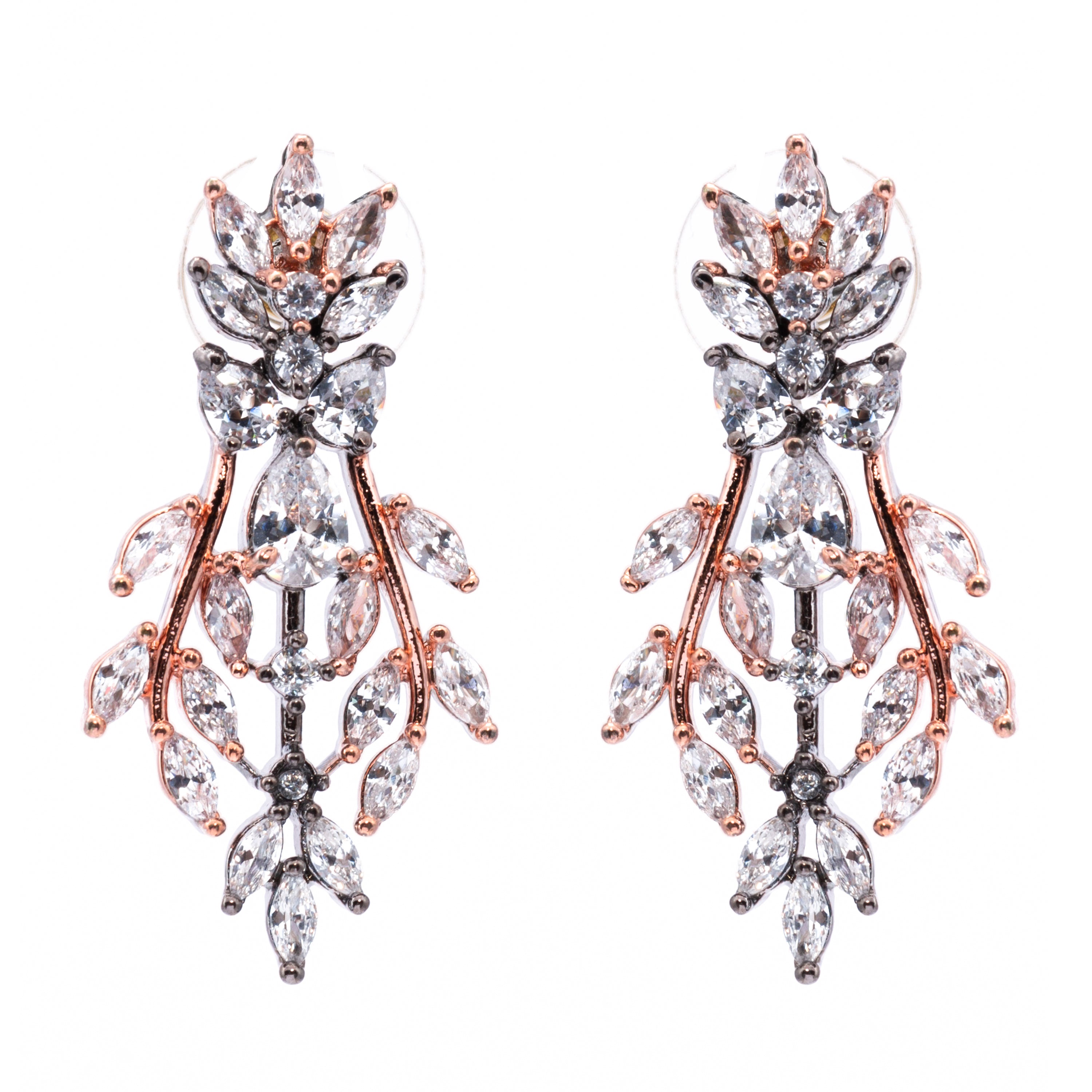 Solace Garland | Premium CZ Crystal Necklace Set