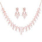 Solace Garland | Premium CZ Crystal Necklace Set