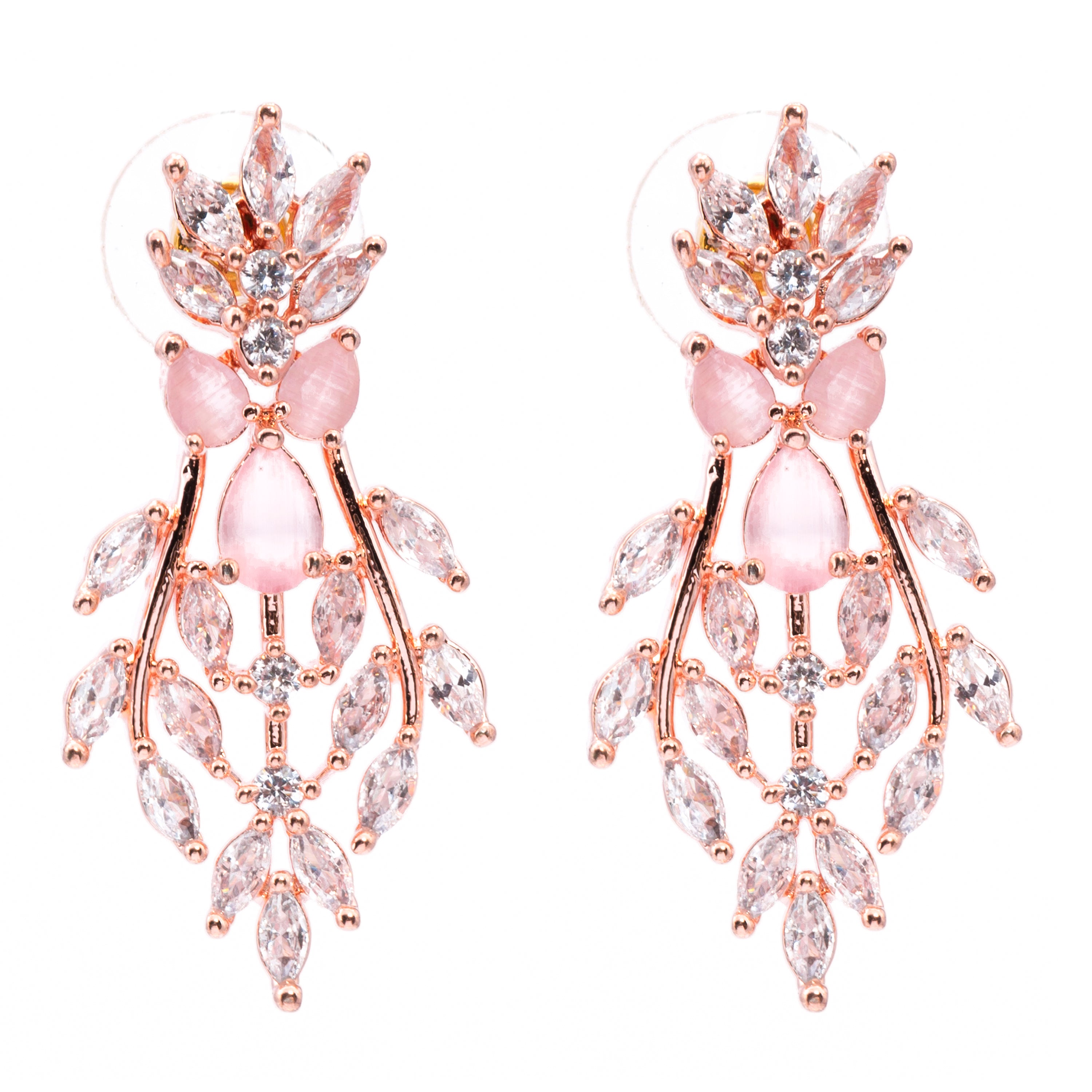 Solace Garland | Premium CZ Crystal Necklace Set