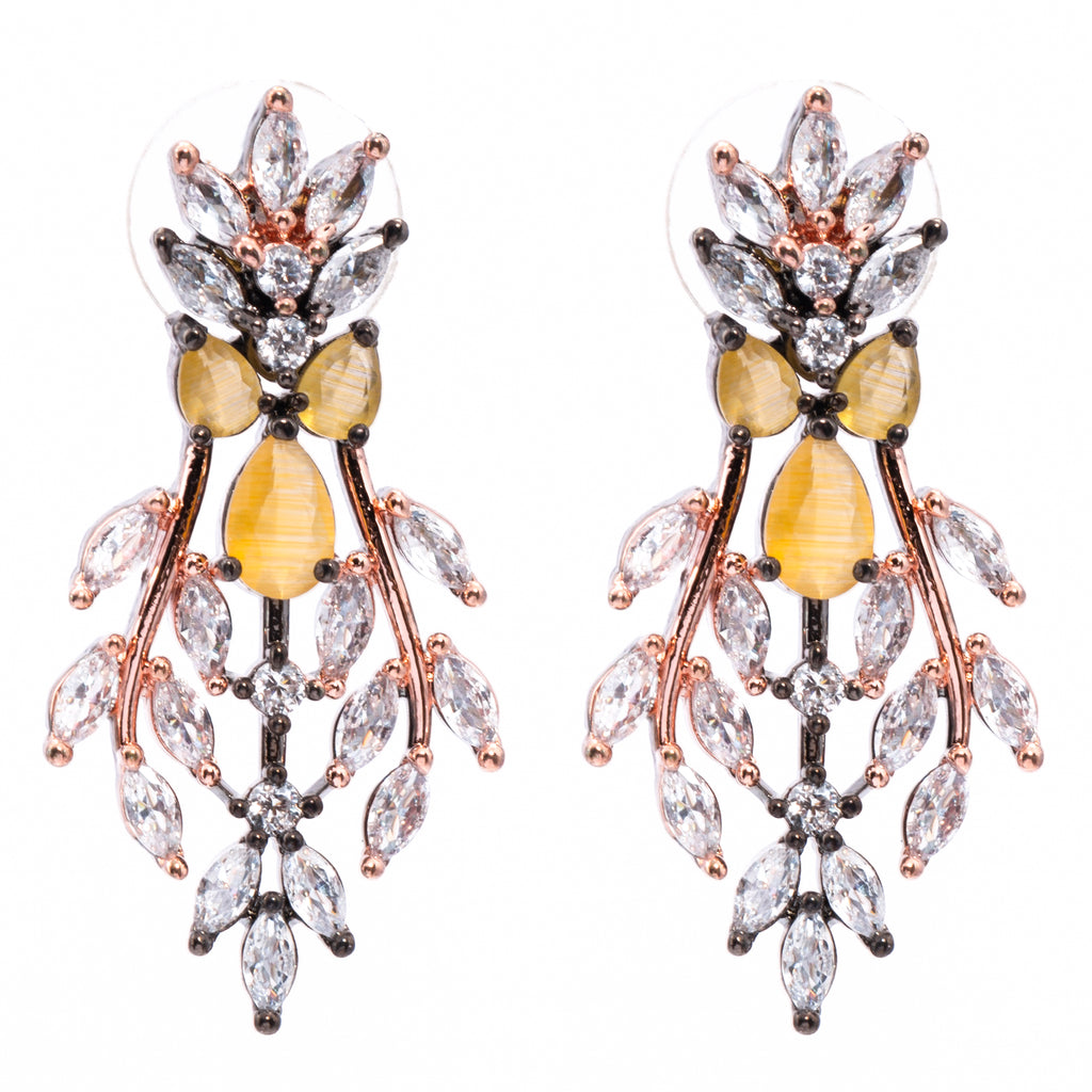 Solace Garland | Premium CZ Crystal Necklace Set