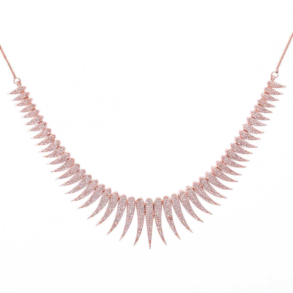 Tango Nectar | Luxury CZ Crystal Necklace Set