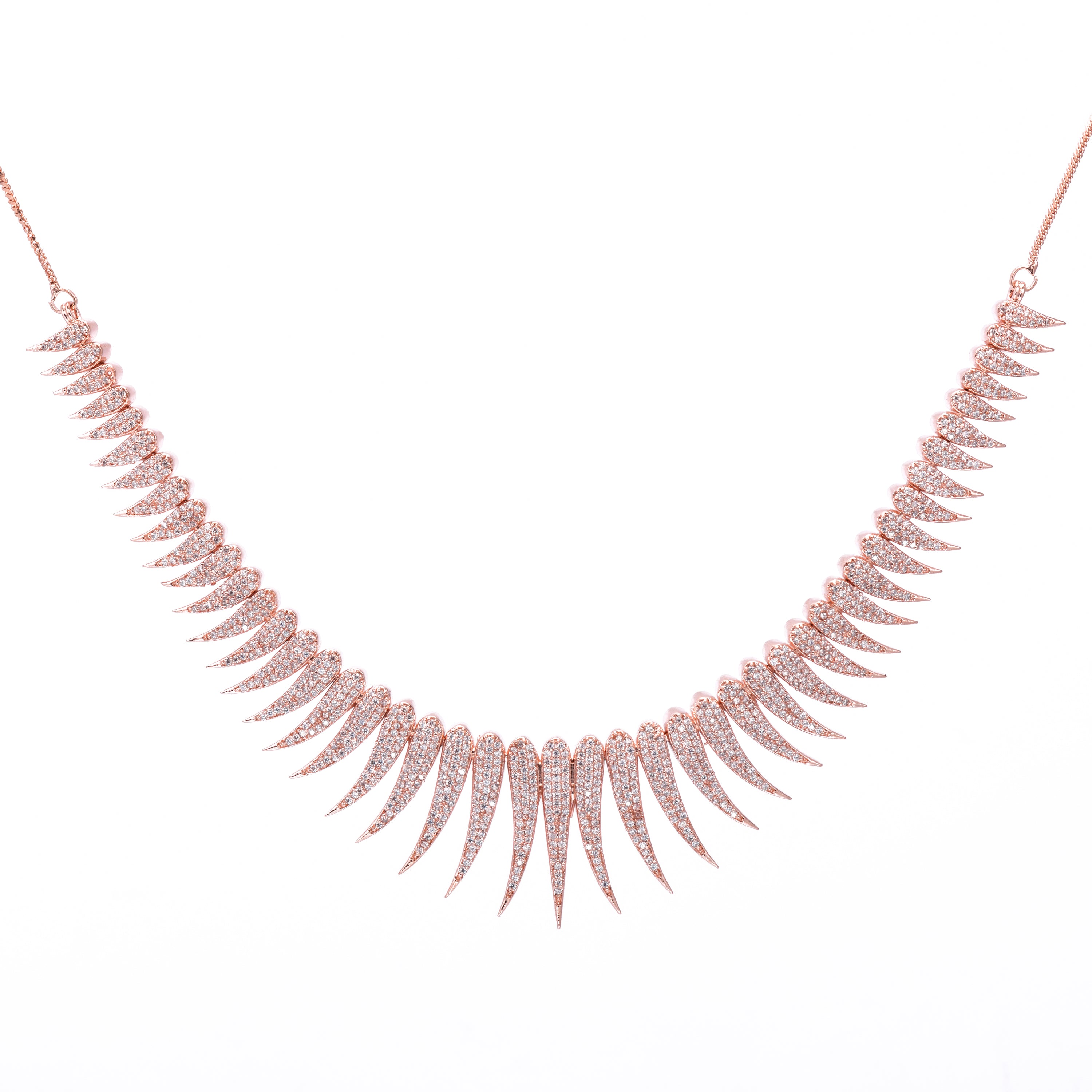 Tango Nectar | Luxury CZ Crystal Necklace Set