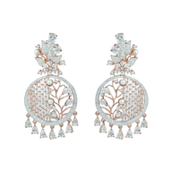 Infinite Nebula | White | Premium CZ Crystal Earring
