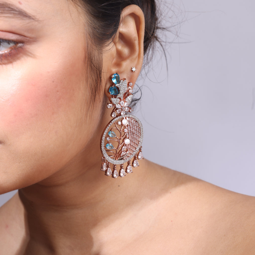 Infinite Nebula | Premium CZ Crystal Earring