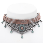 Ivory Whisperer | Luxury CZ Crystal Choker Set