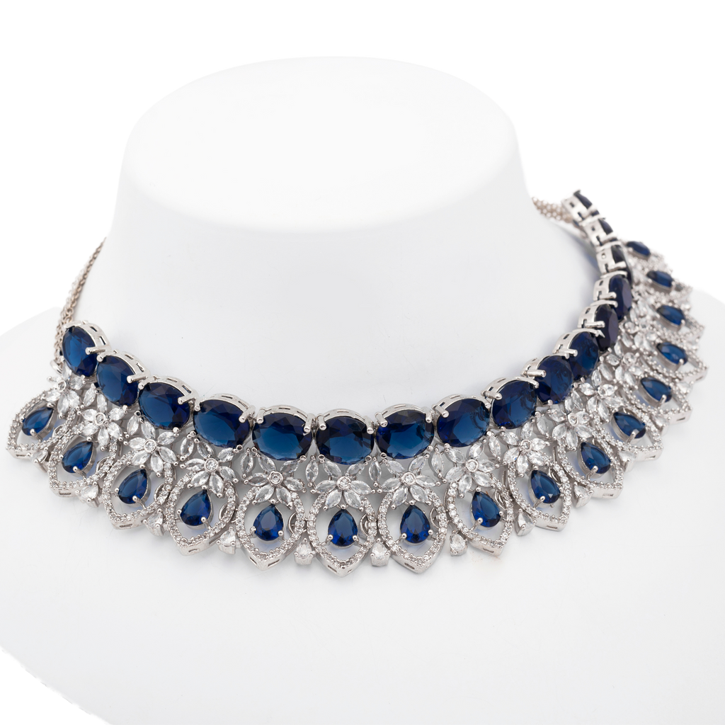 Jasper | Luxury CZ Crystal Choker Set