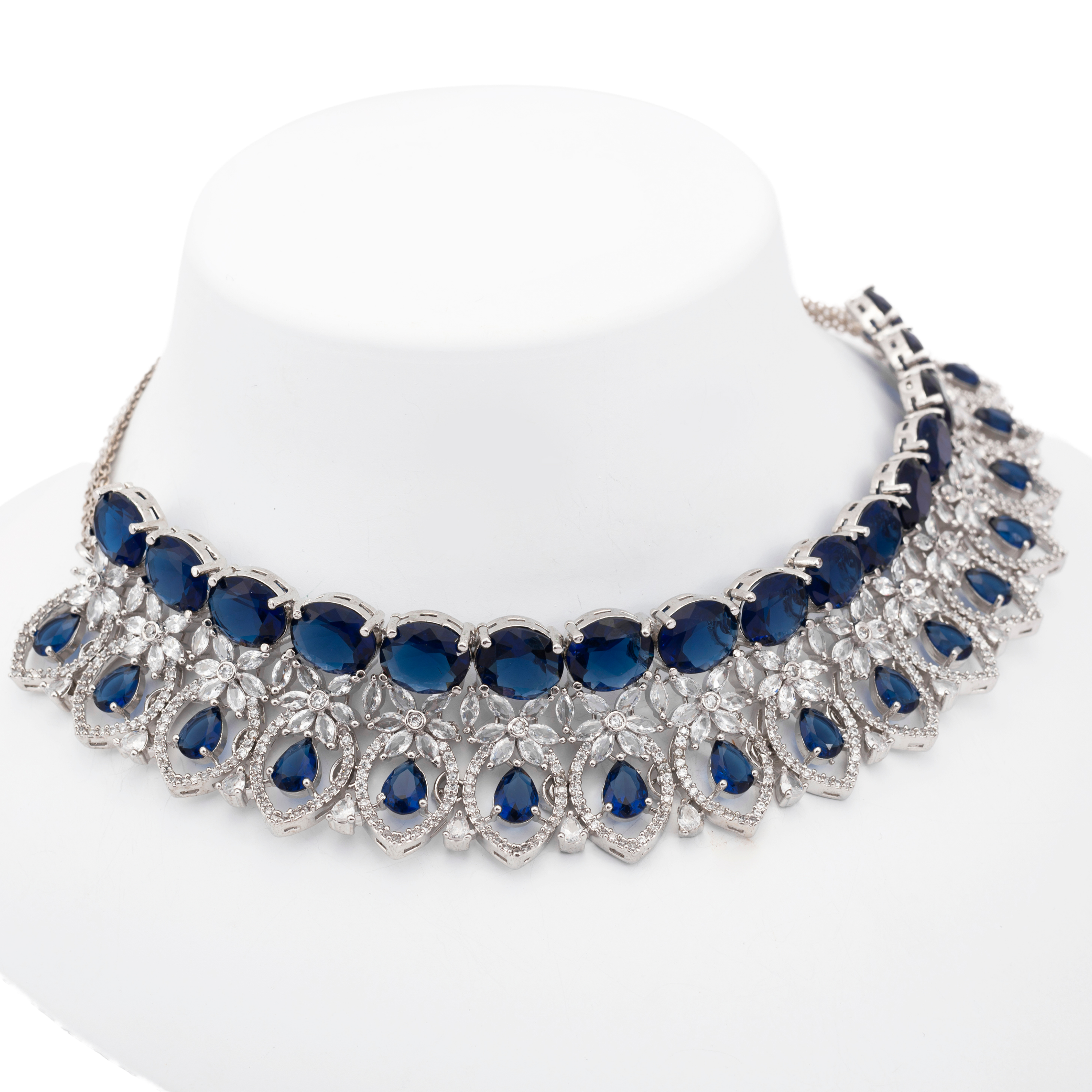 Jasper | Luxury CZ Crystal Choker Set