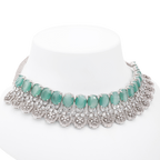 Jewel of The Mint | Luxury CZ Crystal Choker Set