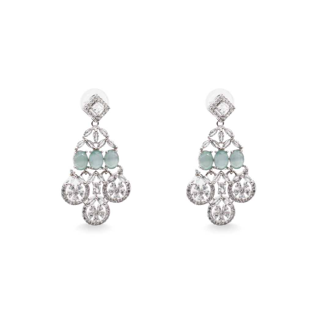 Jewel of The Mint | Luxury CZ Crystal Choker Set