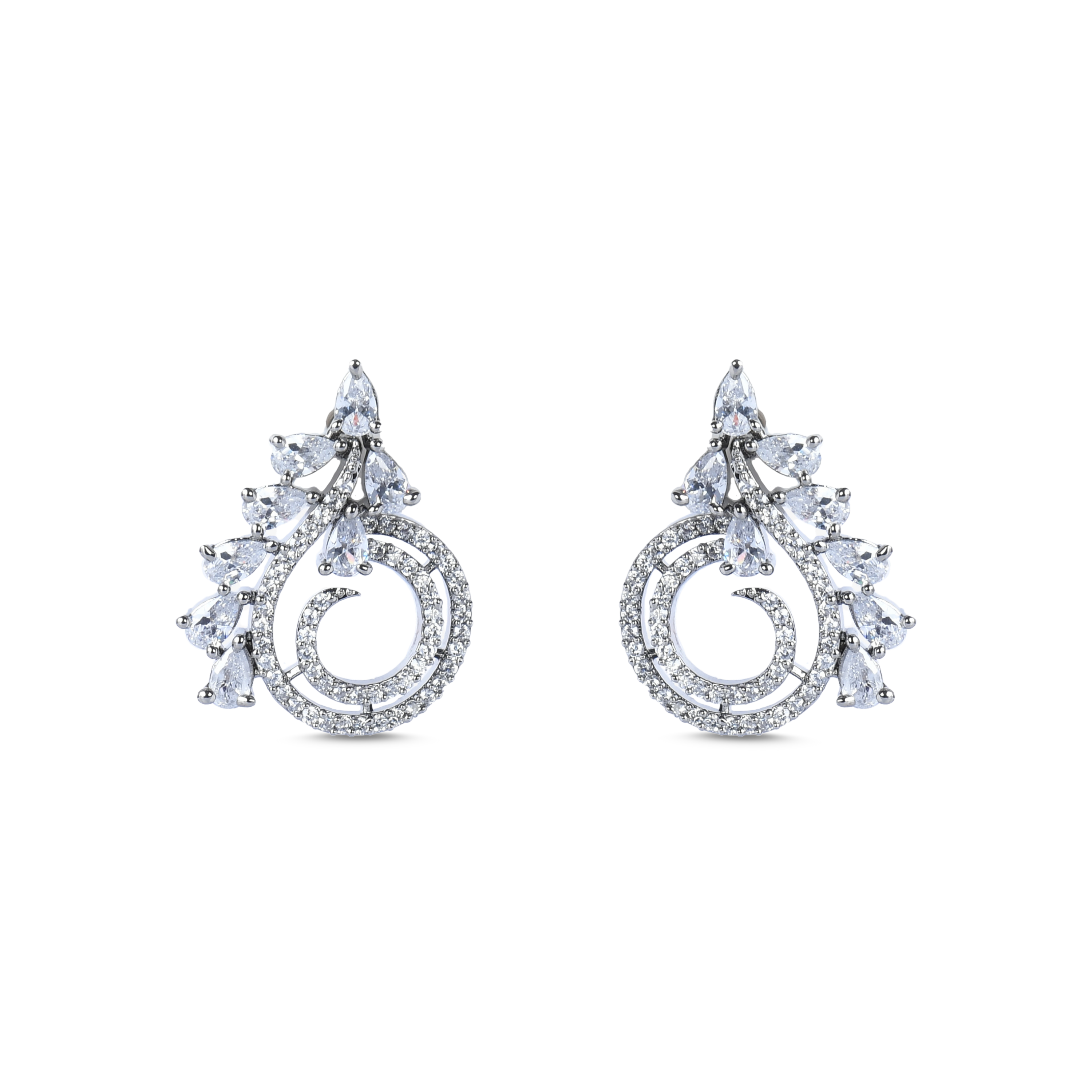 Kiosk | Premium CZ Crystal Stud Earring