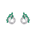 Kiosk | Emerald | Premium CZ Crystal Stud Earring