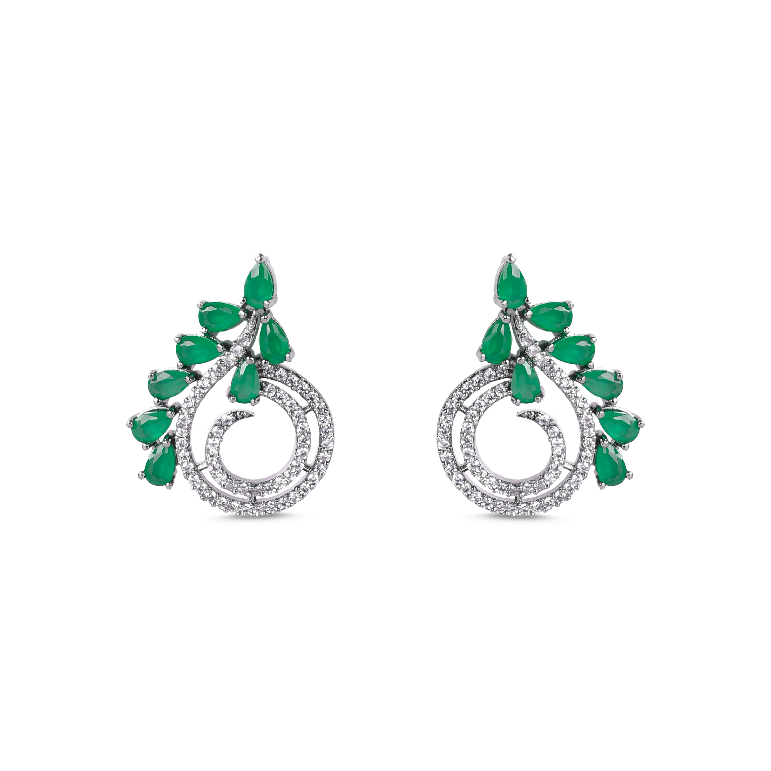 Kiosk | Premium CZ Crystal Stud Earring