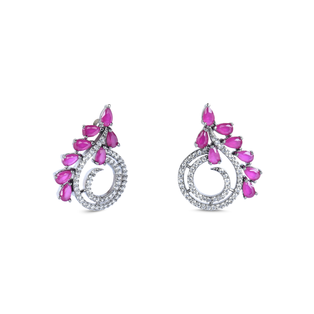 Kiosk | Premium CZ Crystal Stud Earring