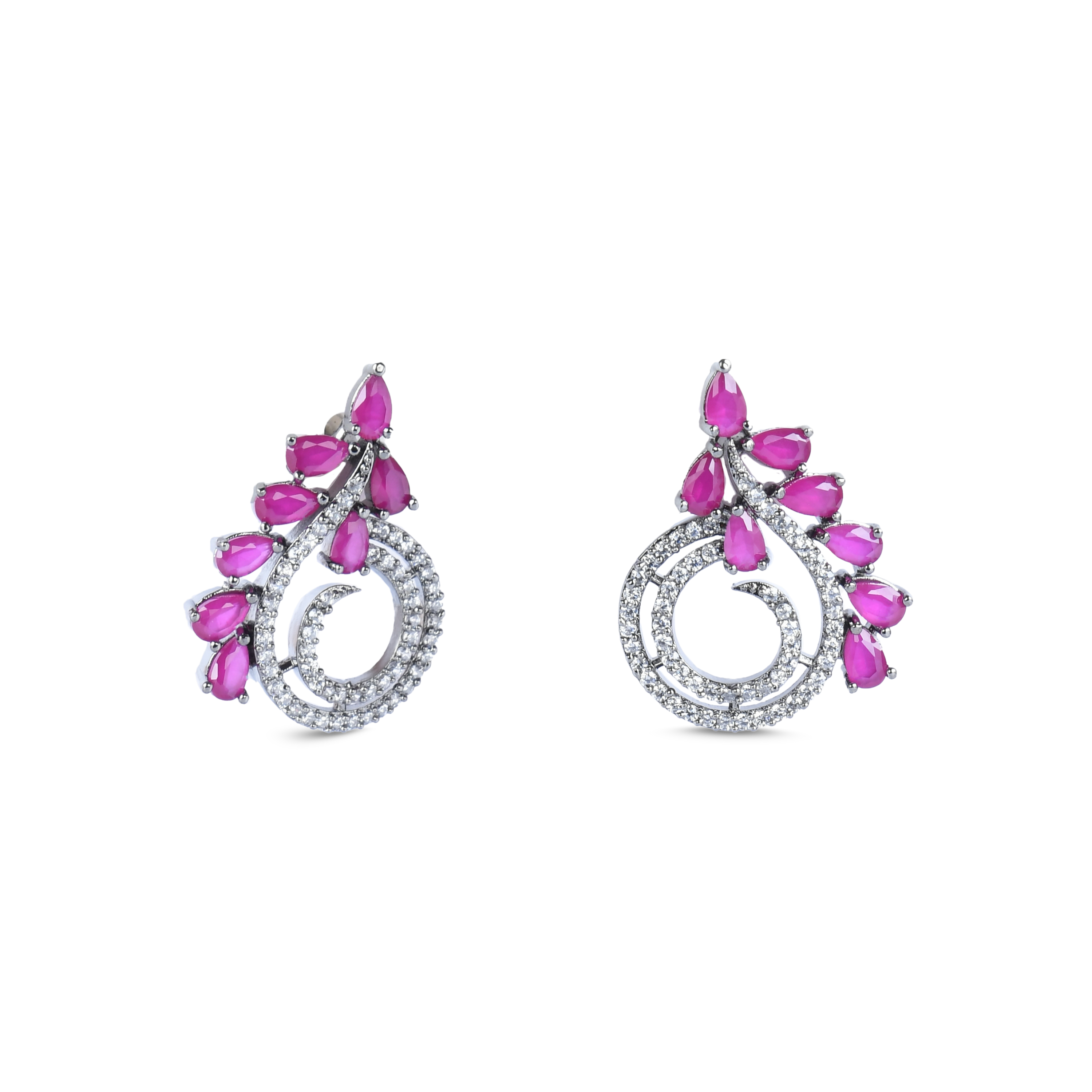 Kiosk | Premium CZ Crystal Stud Earring