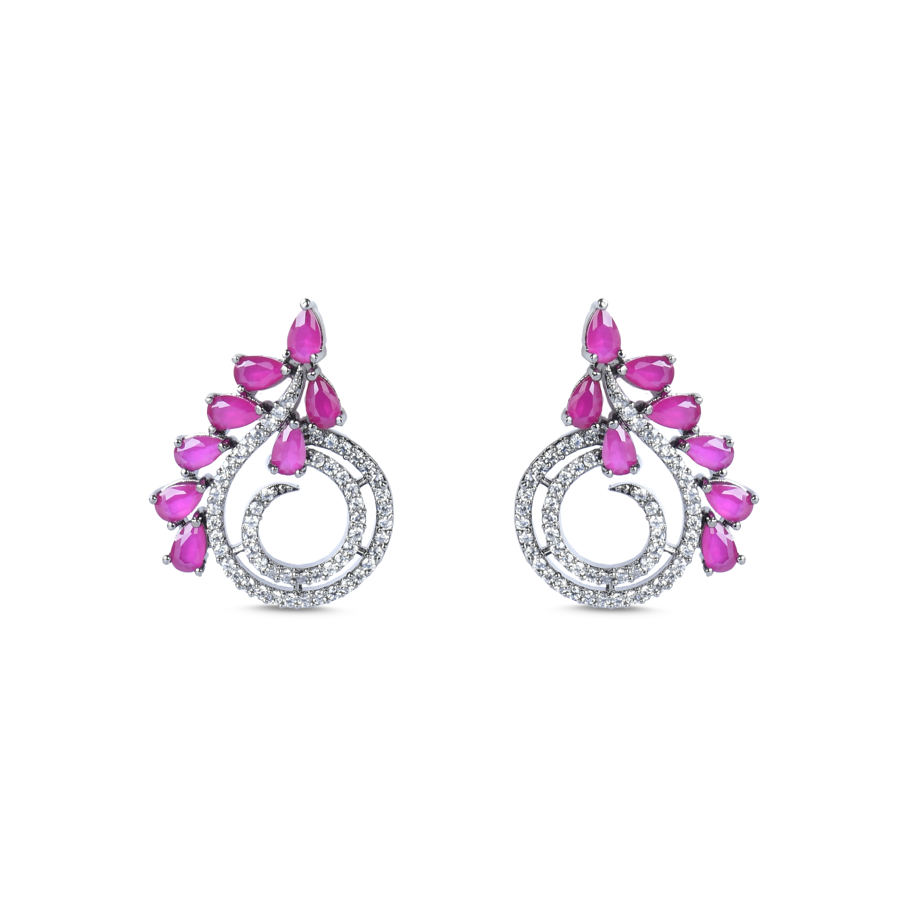 Kiosk | Premium CZ Crystal Stud Earring