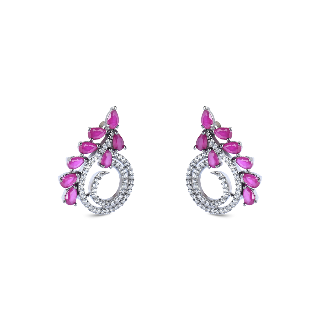Kiosk | Premium CZ Crystal Stud Earring