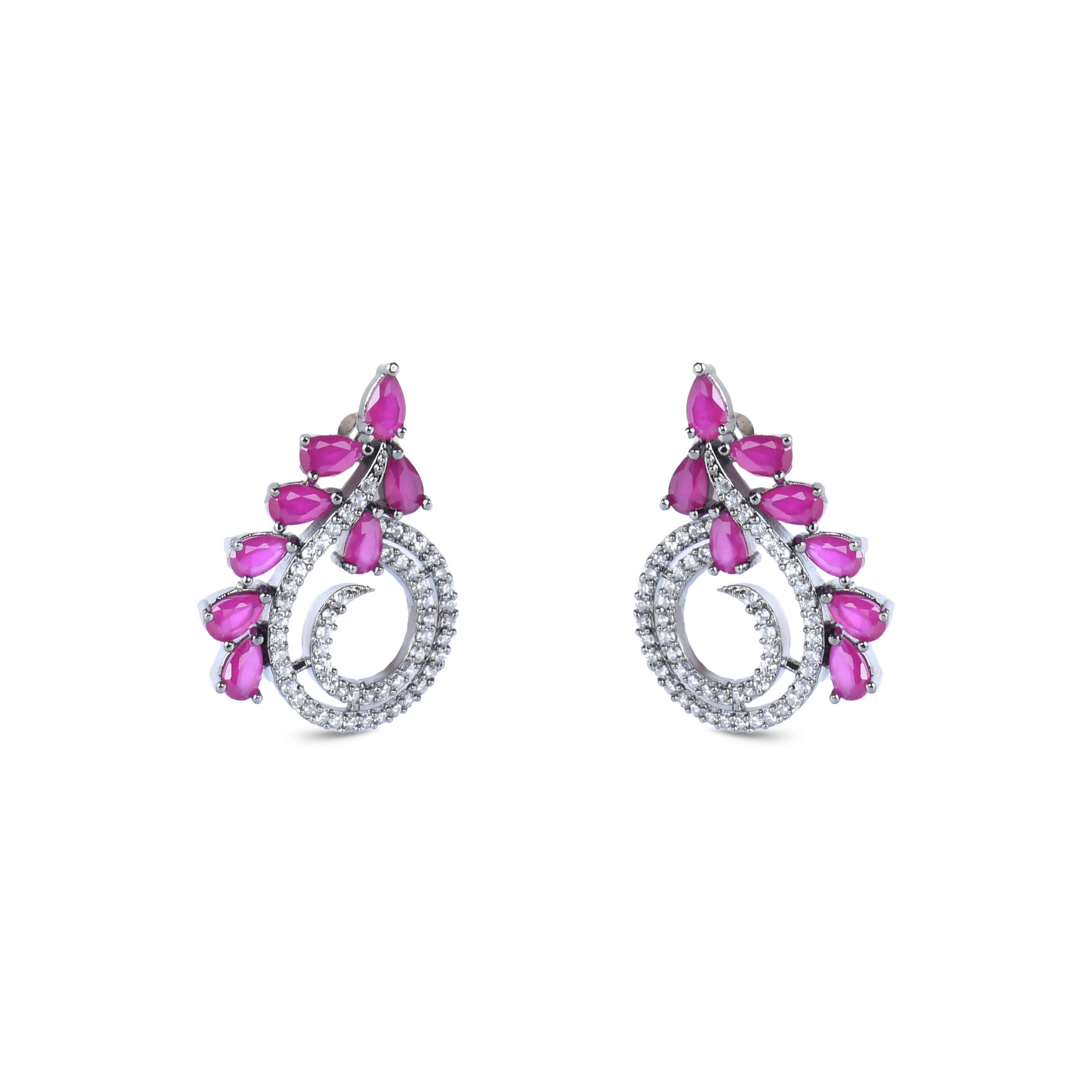 Kiosk | Premium CZ Crystal Stud Earring