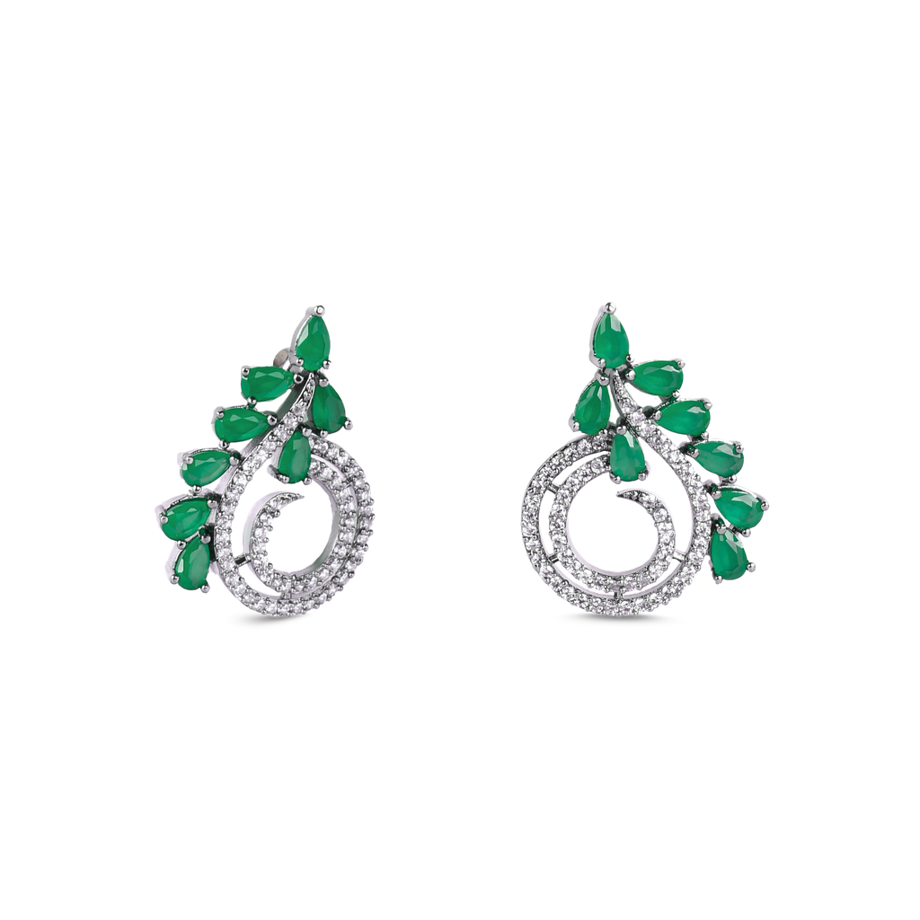 Kiosk | Premium CZ Crystal Stud Earring