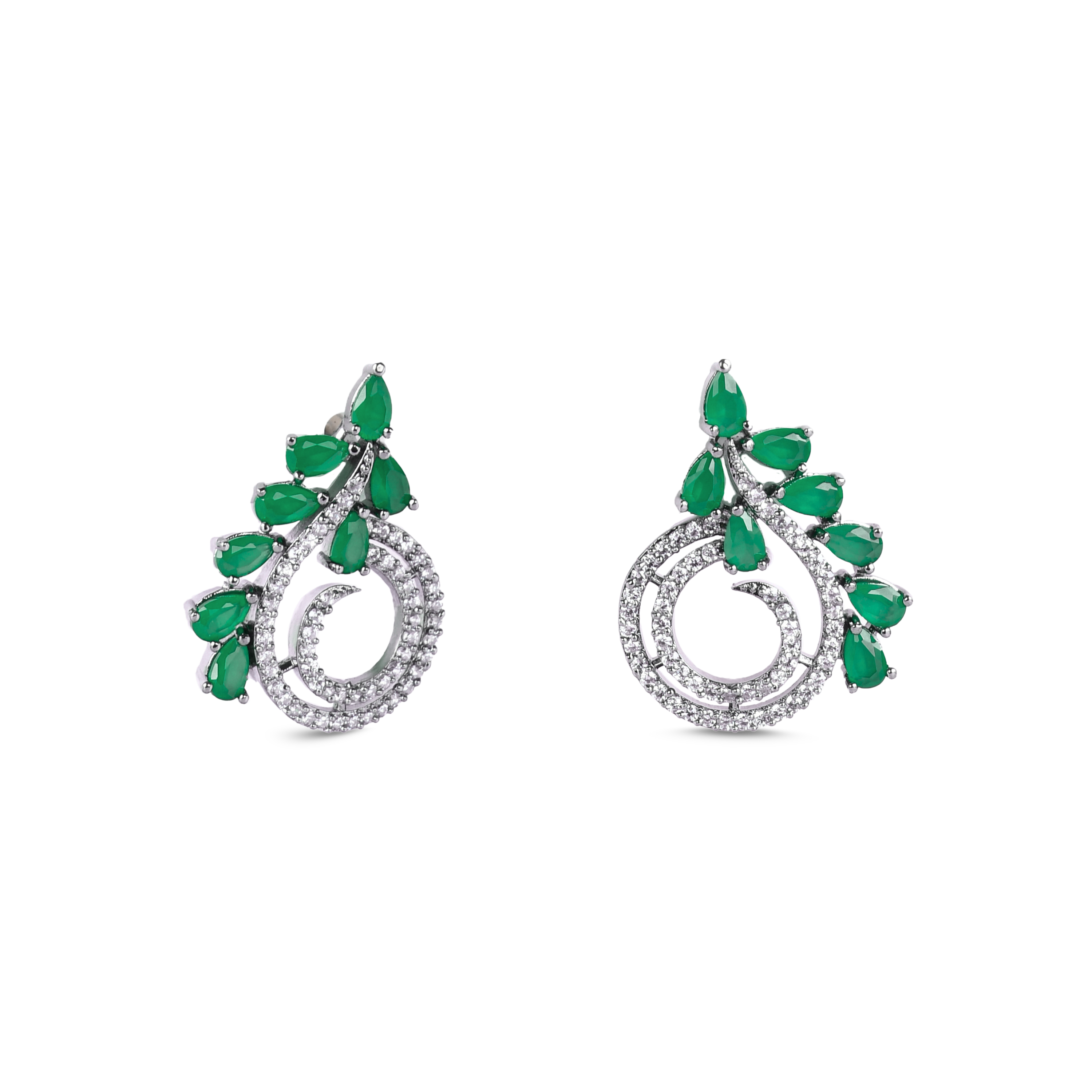 Kiosk | Premium CZ Crystal Stud Earring