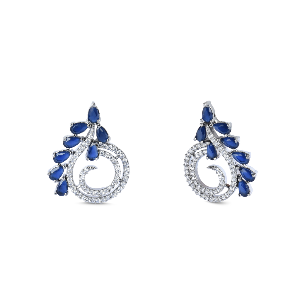 Kiosk | Premium CZ Crystal Stud Earring
