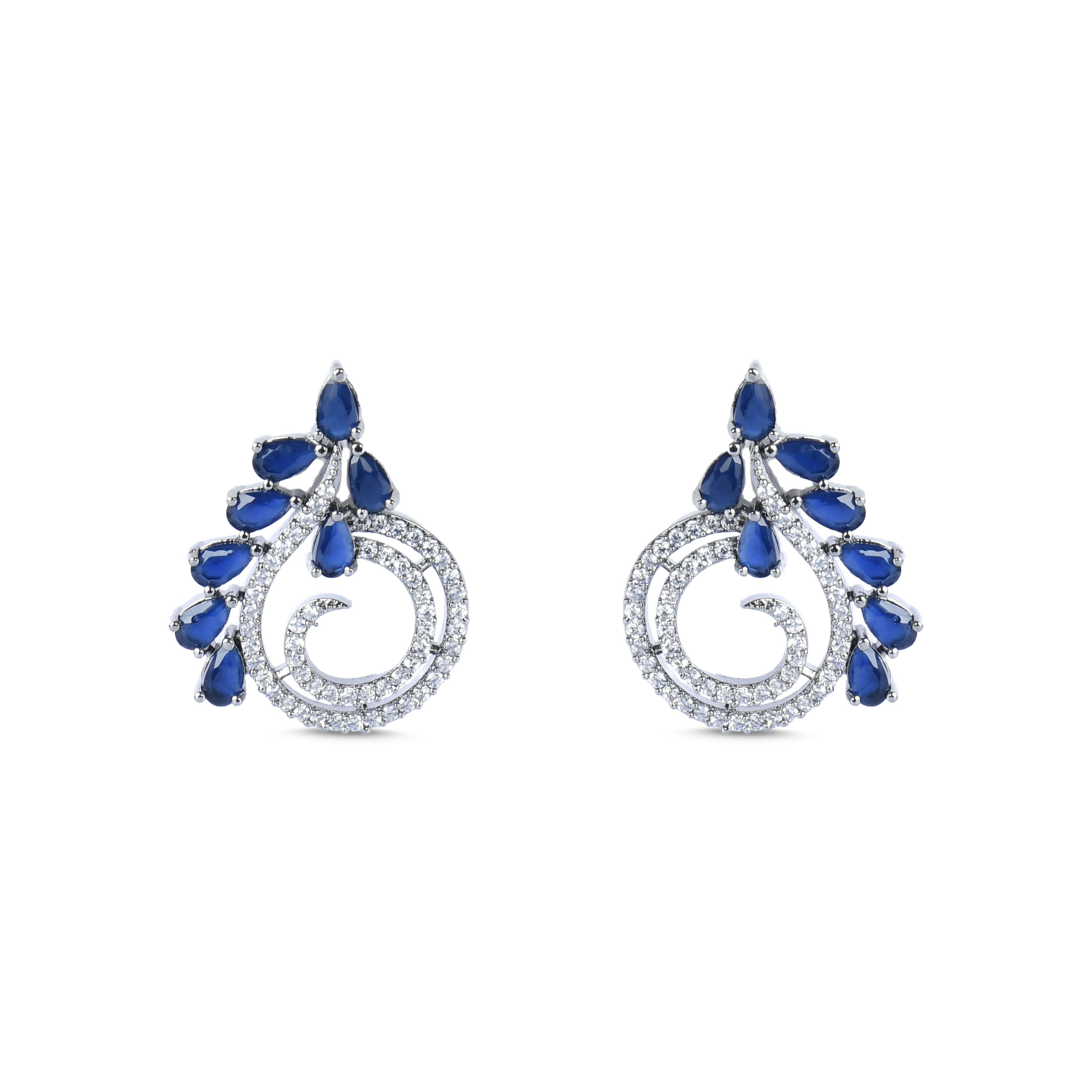Kiosk | Premium CZ Crystal Stud Earring