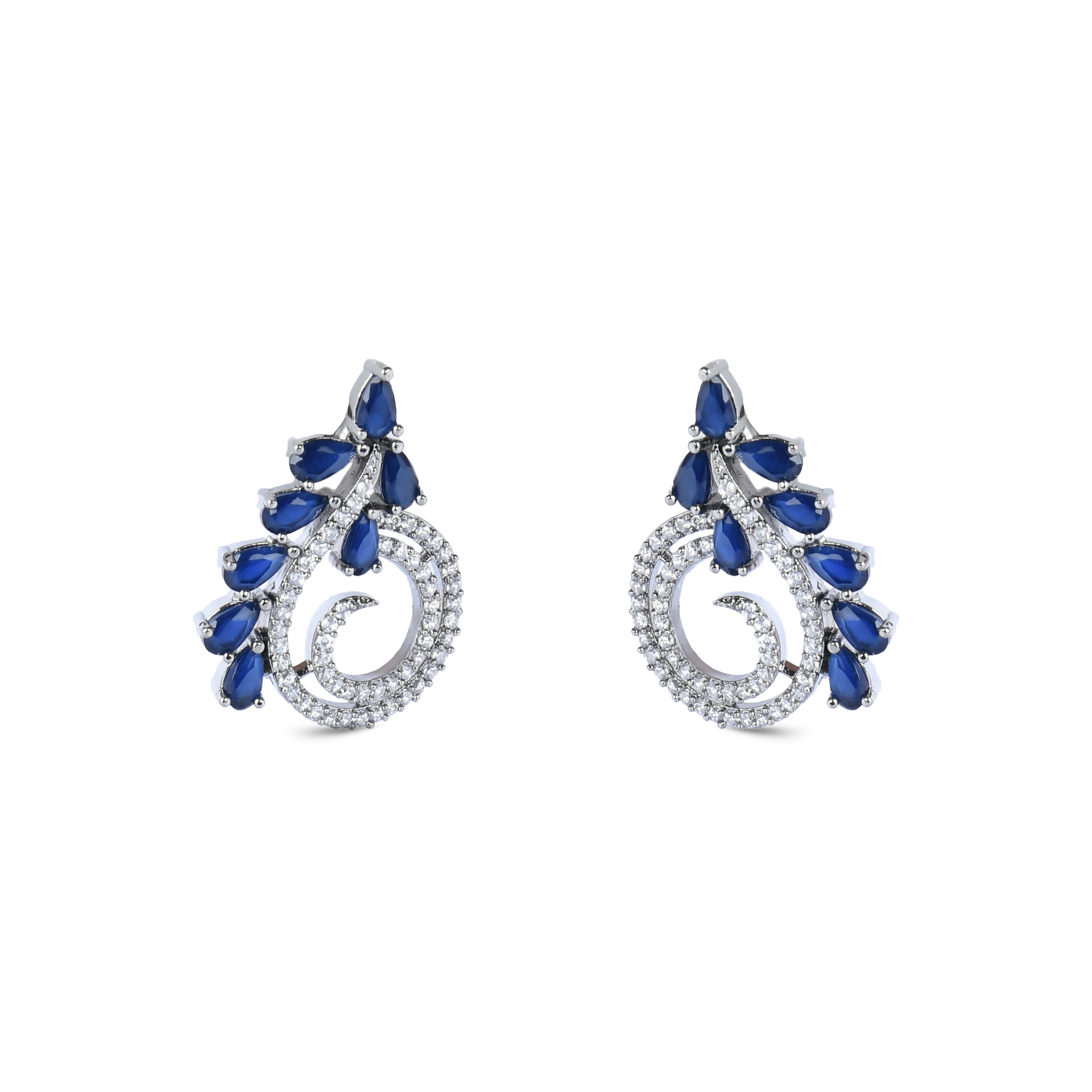Kiosk | Premium CZ Crystal Stud Earring