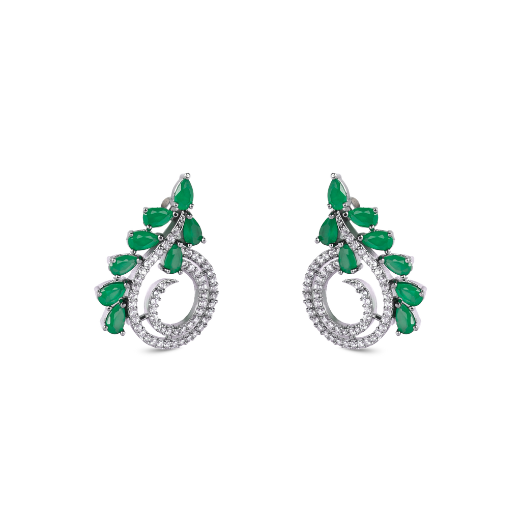 Kiosk | Premium CZ Crystal Stud Earring