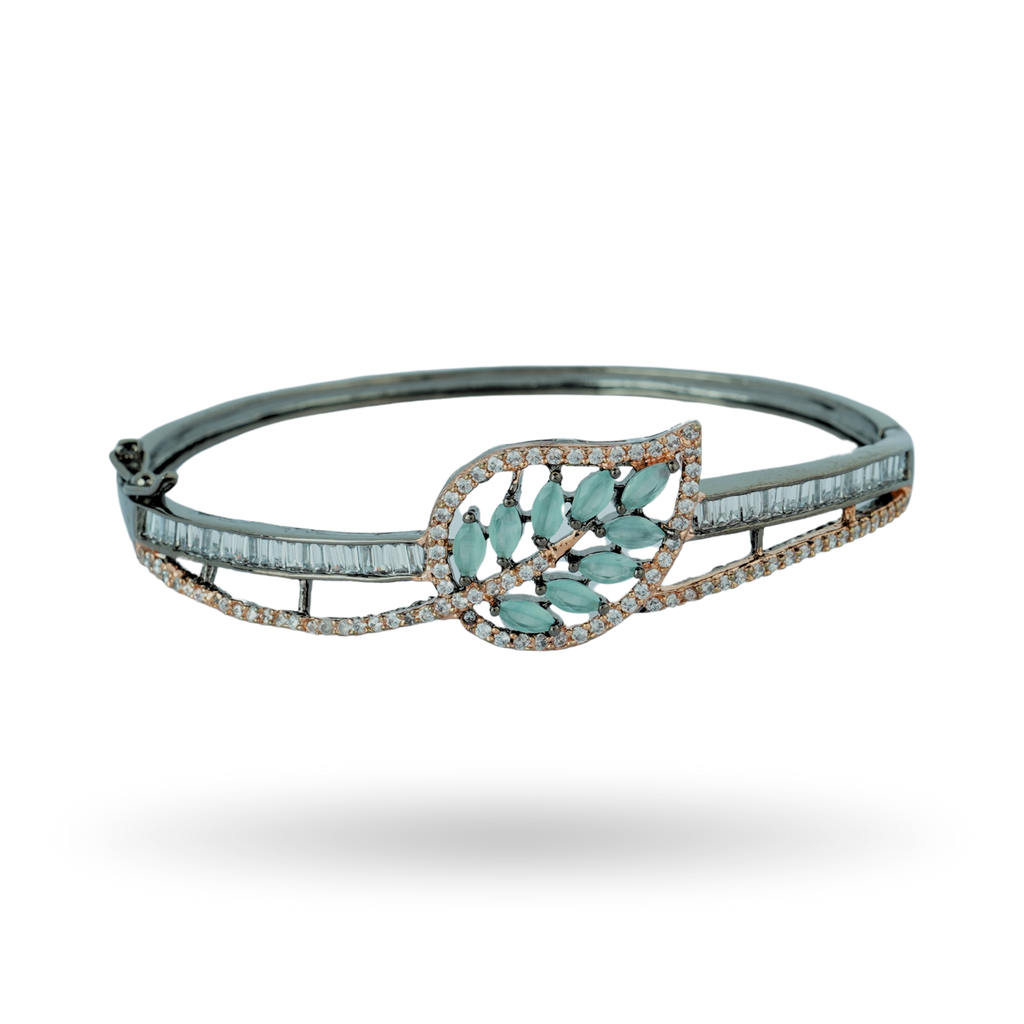 Leafy Crystal | Luxury Crystal Bracelet