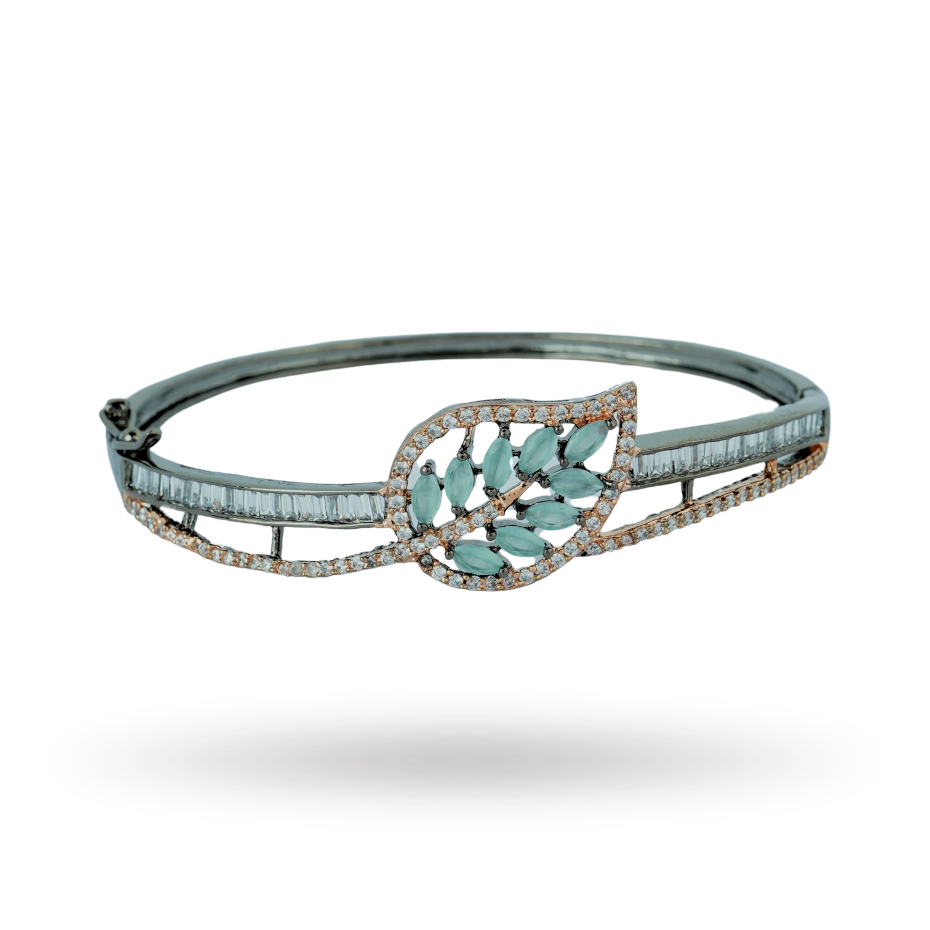 Leafy Crystal | Luxury Crystal Bracelet