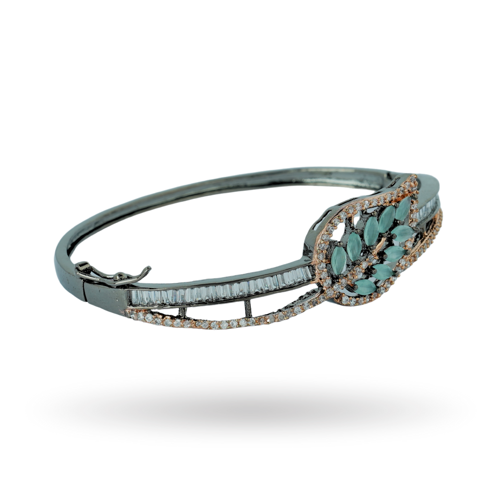 Leafy Crystal | Luxury Crystal Bracelet