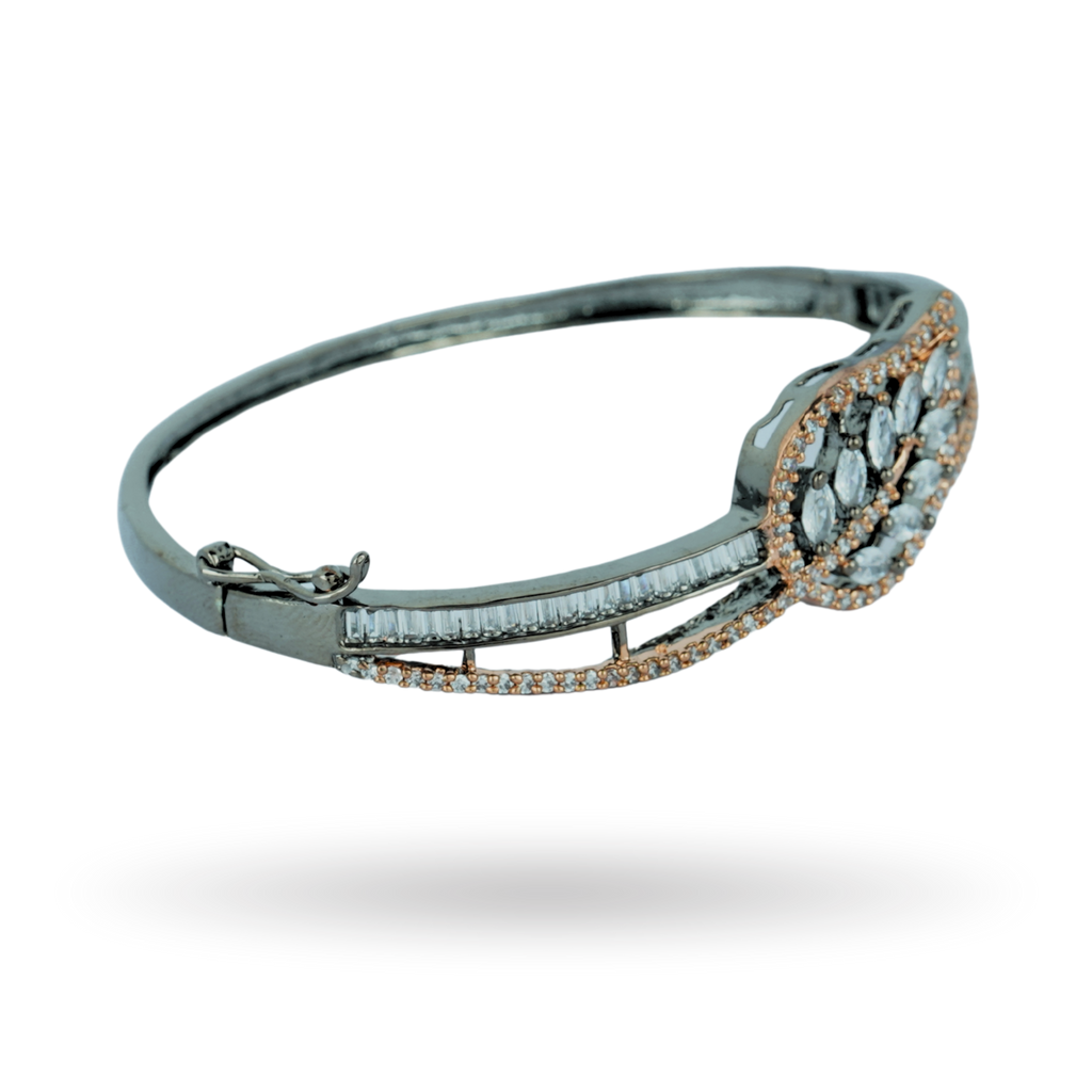 Leafy Crystal | Luxury Crystal Bracelet