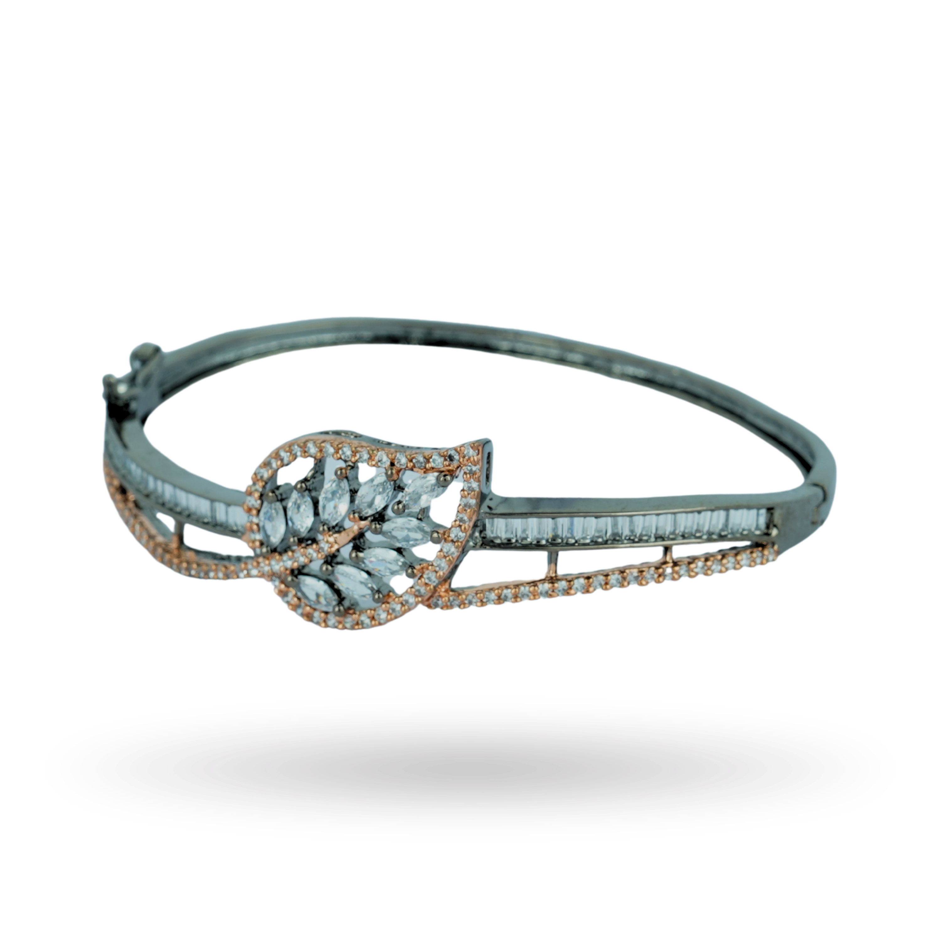 Leafy Crystal | Luxury Crystal Bracelet