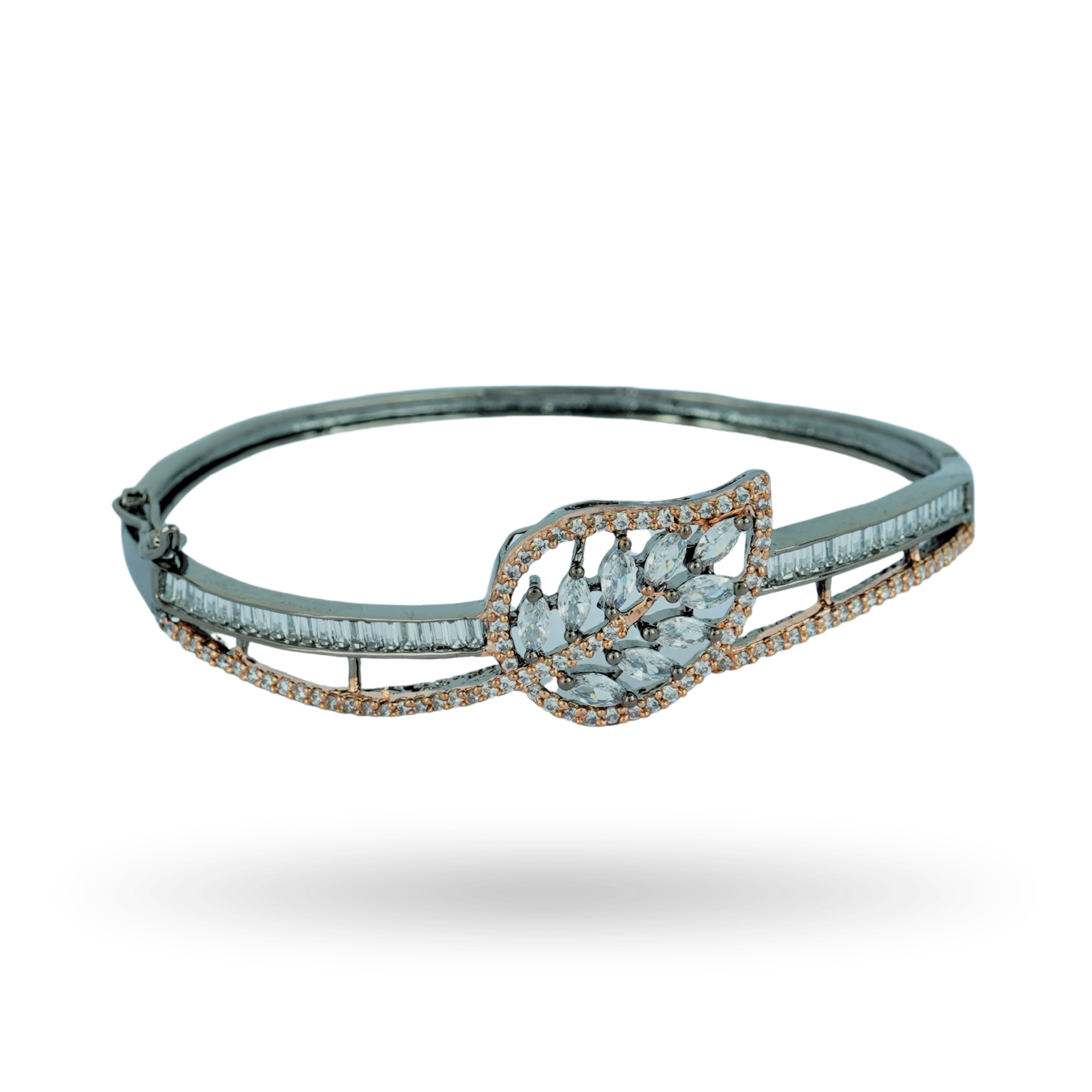 Leafy Crystal | Luxury Crystal Bracelet