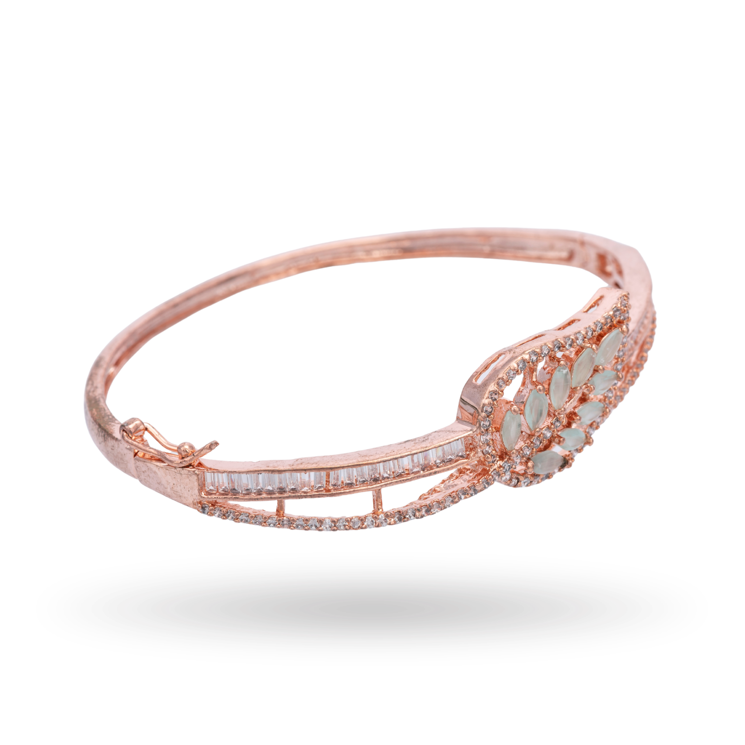 Leafy Crystal | Luxury Crystal Bracelet