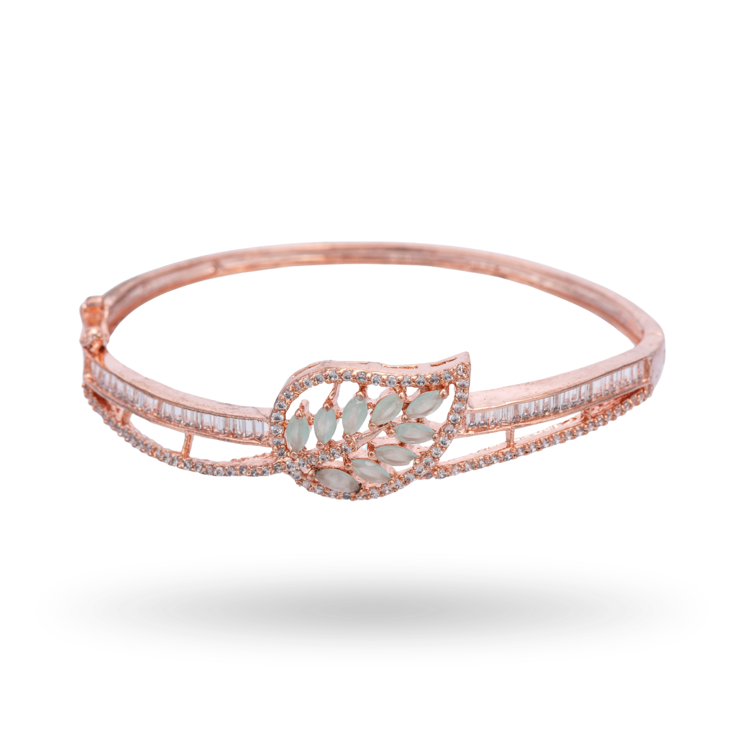 Leafy Crystal | Luxury Crystal Bracelet