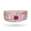 Love Knot | Ruby | Signature CZ Bracelet