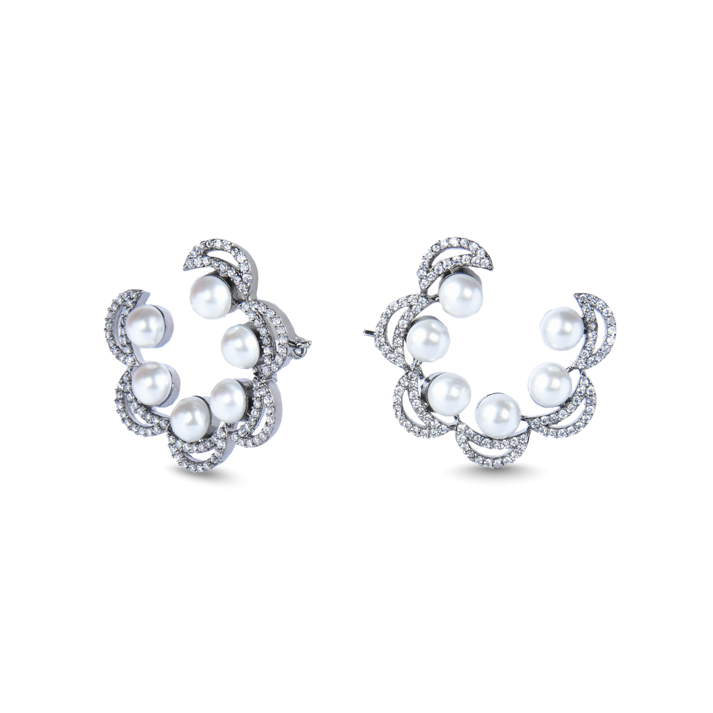 Luna Pearla | Luxury CZ Crystal Earring