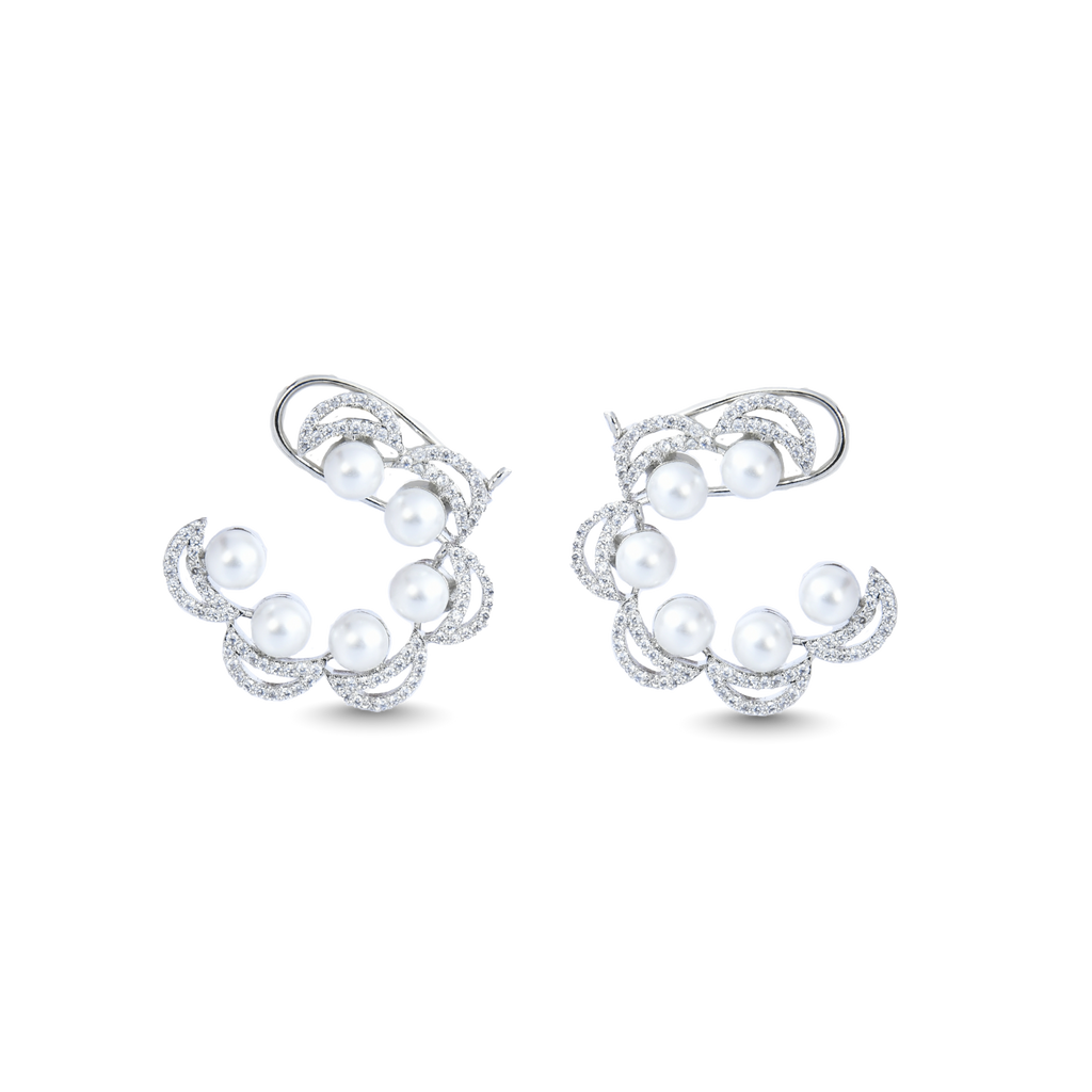 Luna Pearla | Luxury CZ Crystal Earring