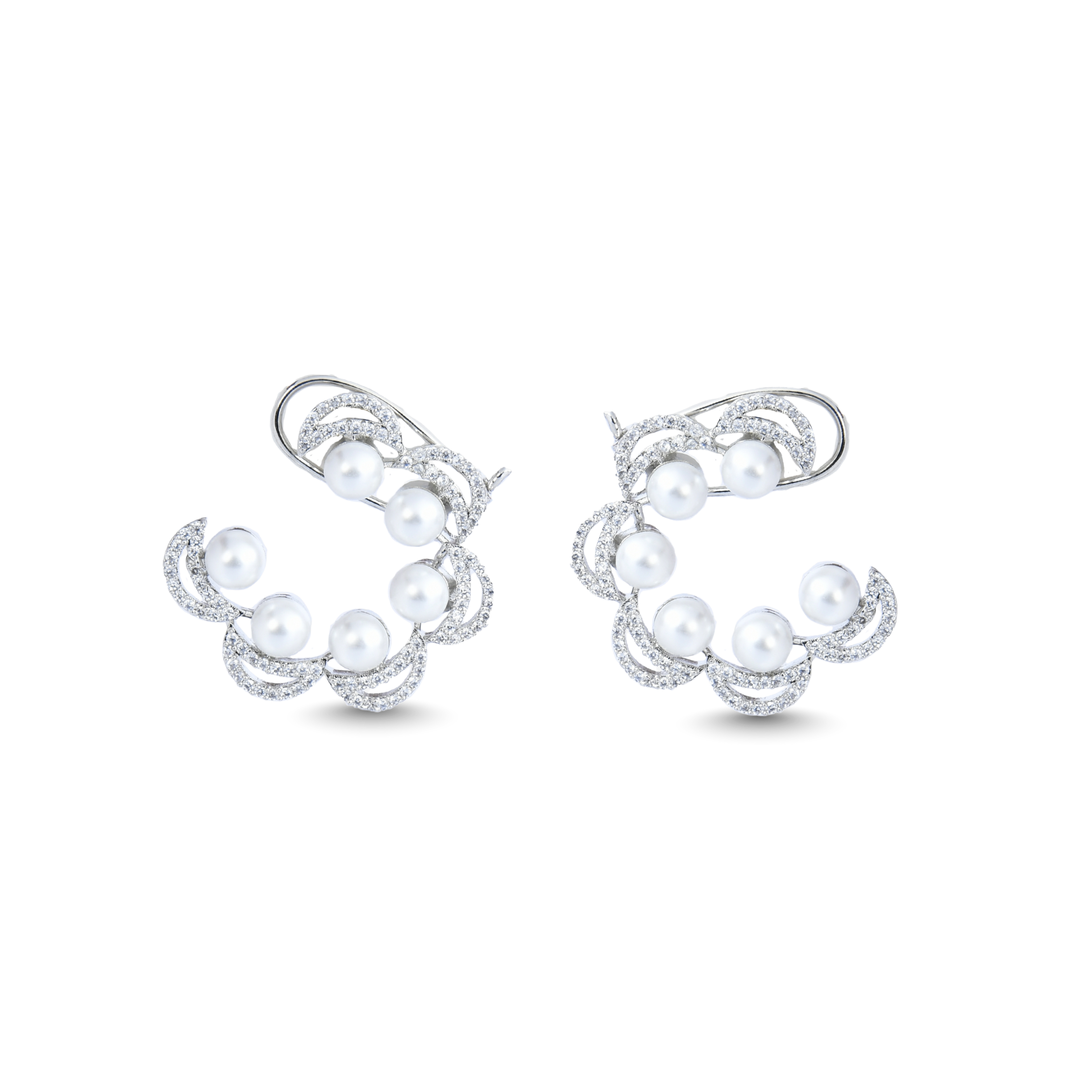 Luna Pearla | Luxury CZ Crystal Earring